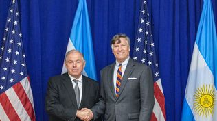 Werthein y el subsecretario de Estado americano apuntaron al crecimiento económico y a la seguridad