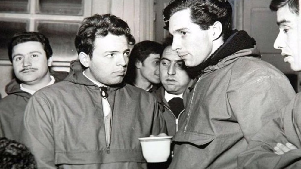 Andrés Castillo y Dardo Cabo durante el Operativo Cóndor