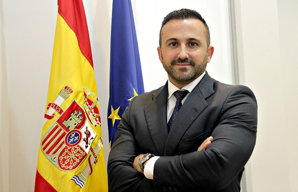 El embajador de España en Uruguay, Santiago Jiménez Martín