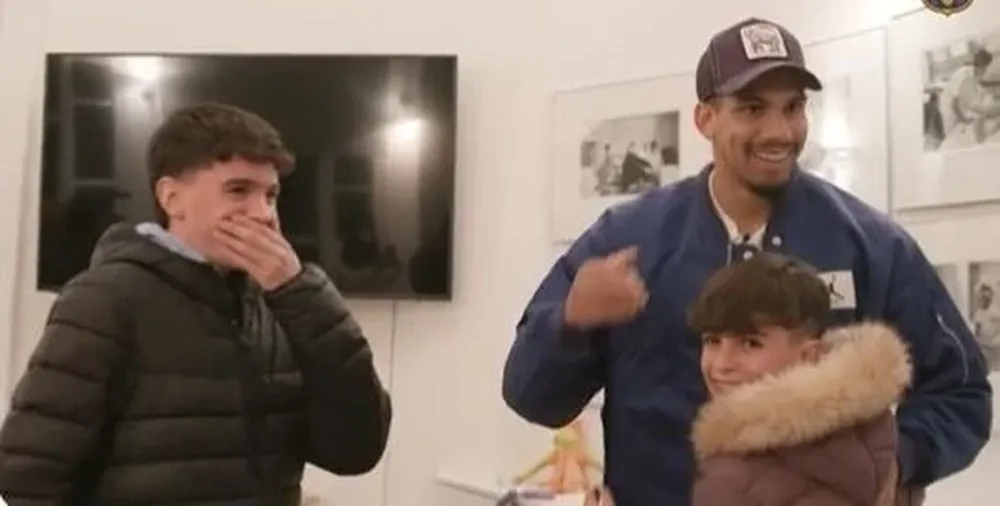 Ronald Araujo y la emoción de Sergi