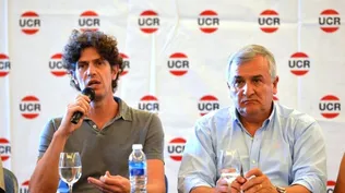 Martín Lousteau y Gerardo Morales