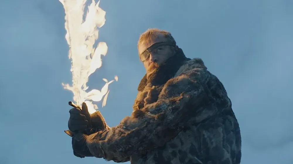 Beric Dondarion, uno de los personajes de la serie
