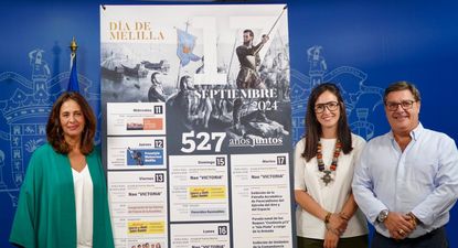 Presentación de los actos del 527 aniversario de la españolidad de Melilla.