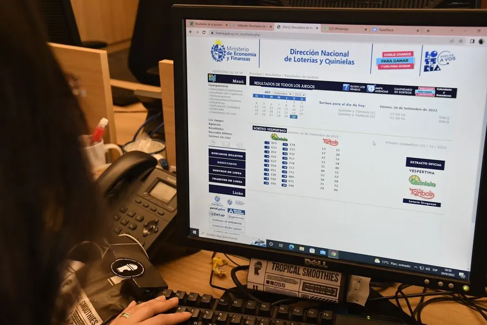 Resultados de los sorteos de quiniela y tómbola vespertina del jueves 10 de noviembre