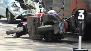 Accidentes de motos disparan los pagos por daños personales