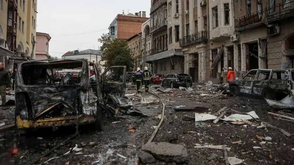 La región de Járkov sufrió este jueves uno de los ataques rusos más mortíferos desde el inicio de la guerra.