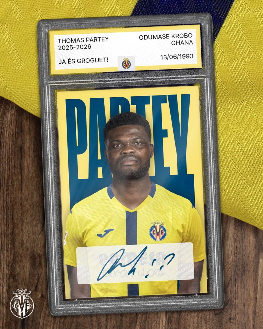 Thomas Partey presentado en Villarreal