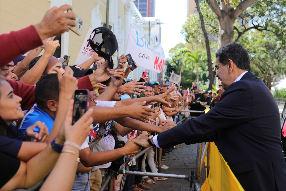 Nicolás Maduro en la asunción del pasado 10 de enero. Archivo