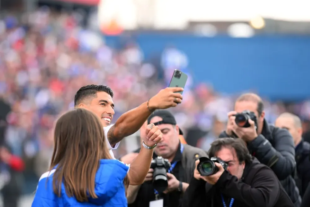 Luis Suárez en el Parque