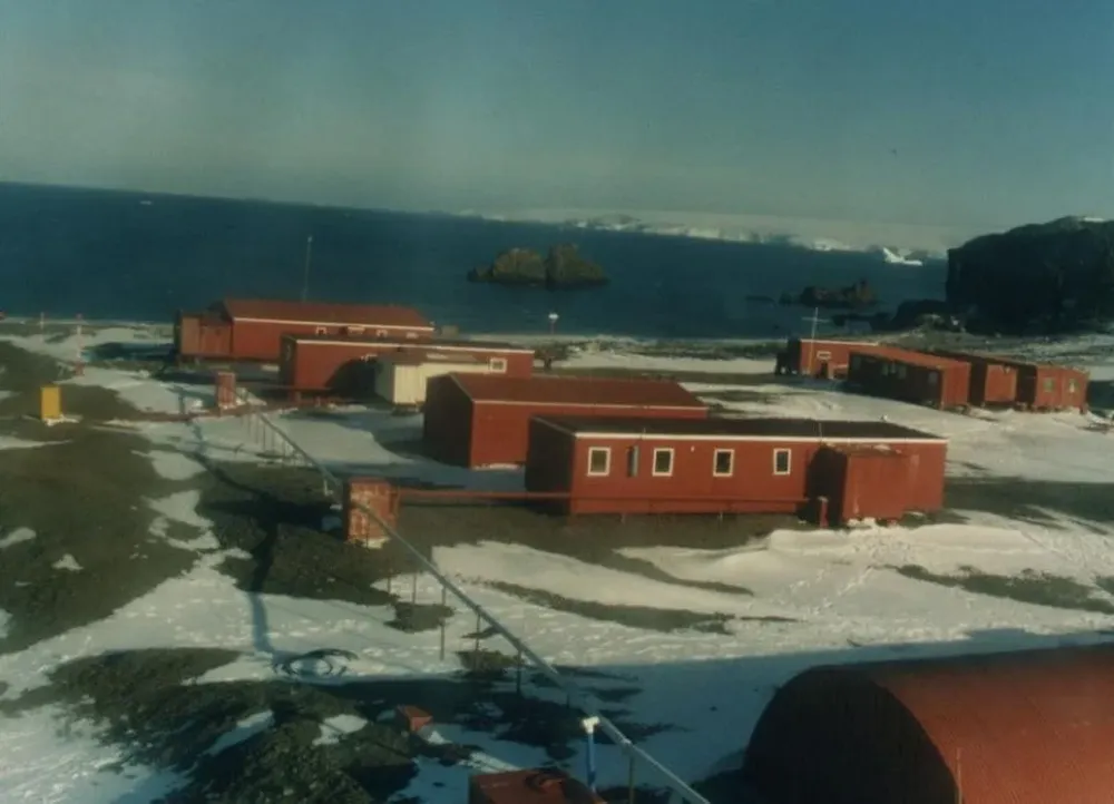 La base Artigas, emplazamiento uruguayo en la Antártida.