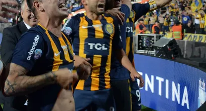 rosario central, con dos uruguayos en el plantel, fue campeon en argentina