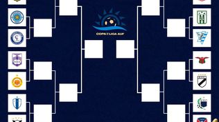 El cuadro de la Copa de la Liga AUF