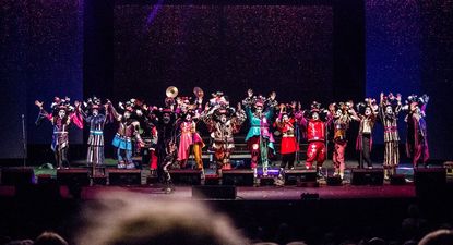 La Mojigata en el Teatro de Verano en su primera presentación en el Concurso de Carnaval de 2025.