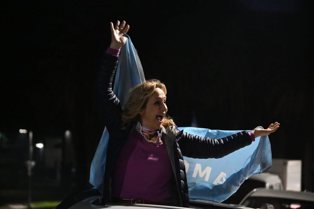 La precandidata del Partido Nacional, Laura Raffo﻿