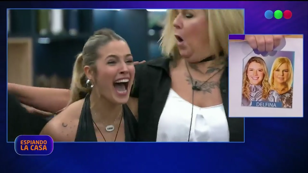 La reacción de Delfina y Virginia al ganar la casa