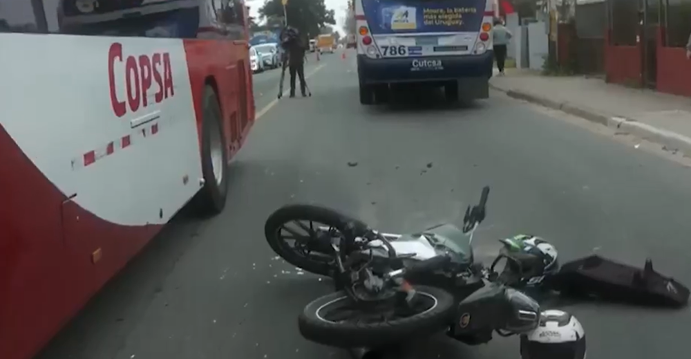 Un hombre resultó herido en un accidente