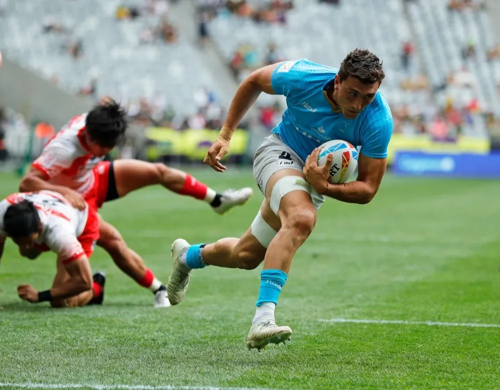 Jimmy Mc Cubbin volvió a Los Teros sevens para esta etapa y anduvo muy bien