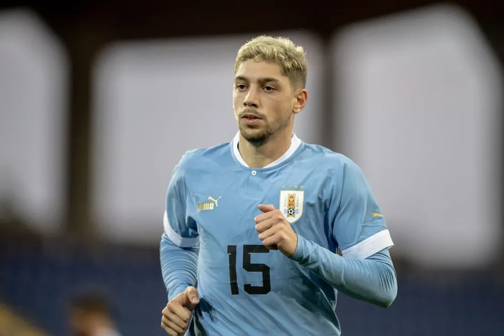 Federico Valverde, figura de Uruguay que enfrenta a Corea