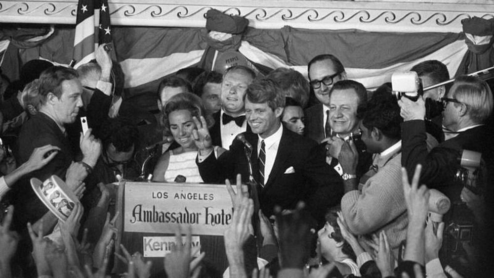 Robert Kennedy fue asesinado en el hotel Ambassador de Los Ángeles.
