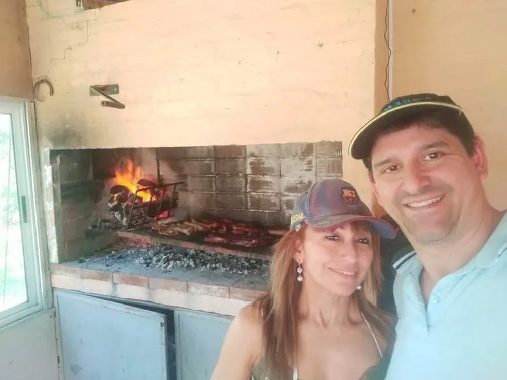 Juan Ravera y su esposa Silvia