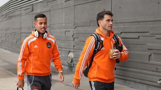 Nicolás Lodeiro en la visita de Houston Dynamo a Minnesota United FC&nbsp;