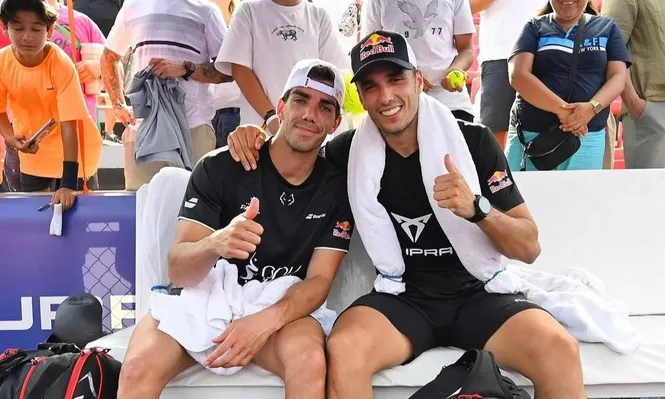 Triunfo de Galán y Lebron.