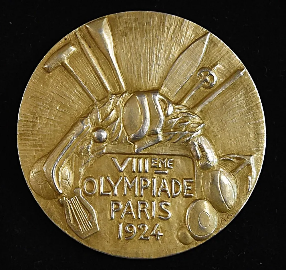 Medalla dorada de la selección uruguaya en los Juegos Olímpicos de 1924