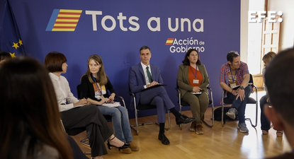 Pedro Sánchez reunido con asociaciones de familiares de victimas de la dana&nbsp;