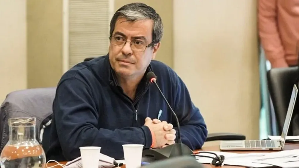 Germán Martínez, titular del bloque de Unión por la Patria en Diputados. Uno de los hombres clave en la estraegia del peronismo para discutir el acuerdo con el FMI.