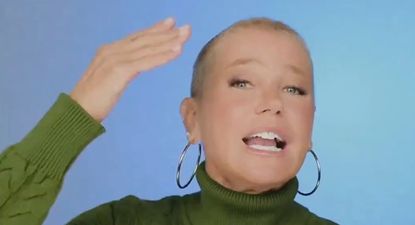 Xuxa cantó al ritmo de la hinchada de Peñarol