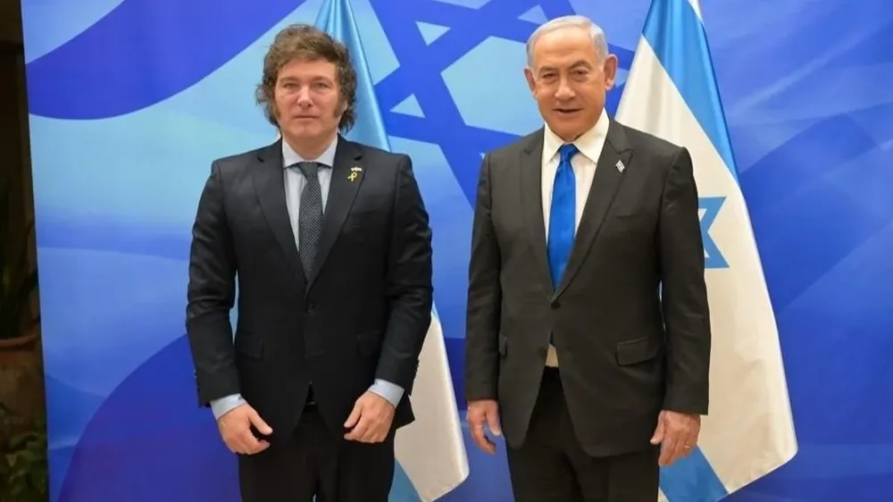 Milei y Netanyahu.
