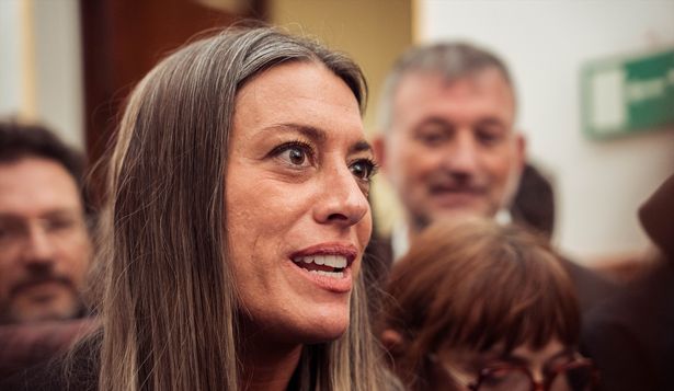 La portavoz de Junts en el Congreso, Miriam Nogueras.
