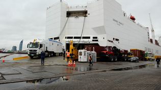 Los primeros escáneres ya se encuentran en el puerto de Montevideo
