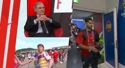 video: un escoces muy excitado, hincha de uruguay y de luis suarez, en la eurocopa 2024