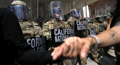 Despliegue de la Guardia Nacional en California.&nbsp;