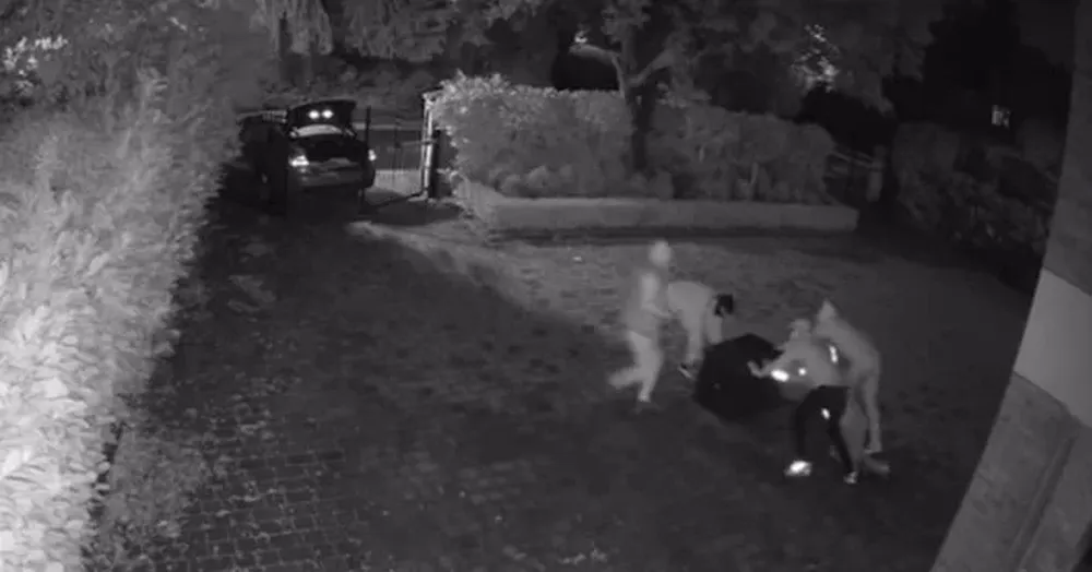 Así se llevaron la caja fuerte de Reece James