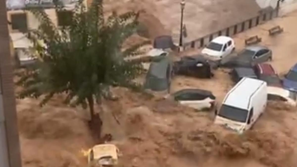 El desborde del río Guadahorce arrastró coches, camiones y destrozó casas.