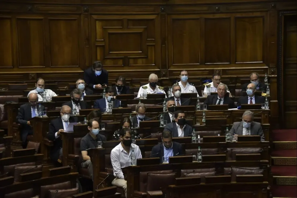 Los cuatro ministros presentes en el Parlamento para explicar los incendios sucedidos a finales de 2021 y principios de 2022