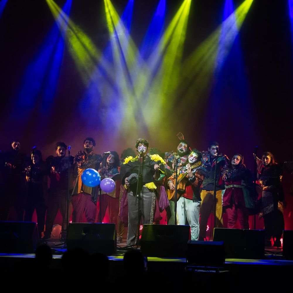 El Encuentro de Murga Joven se lleva adelante en el Centro Cultural Florencio Sánchez