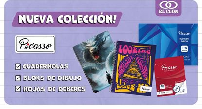 Vuelta a clases con estilo: El Clon ofrece artículos escolares Picasso a precios competitivos