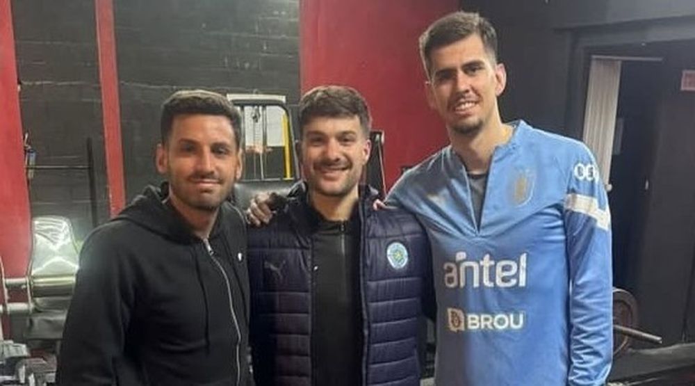 Randall Rodríguez estuvo en un gimnasio de Solymar