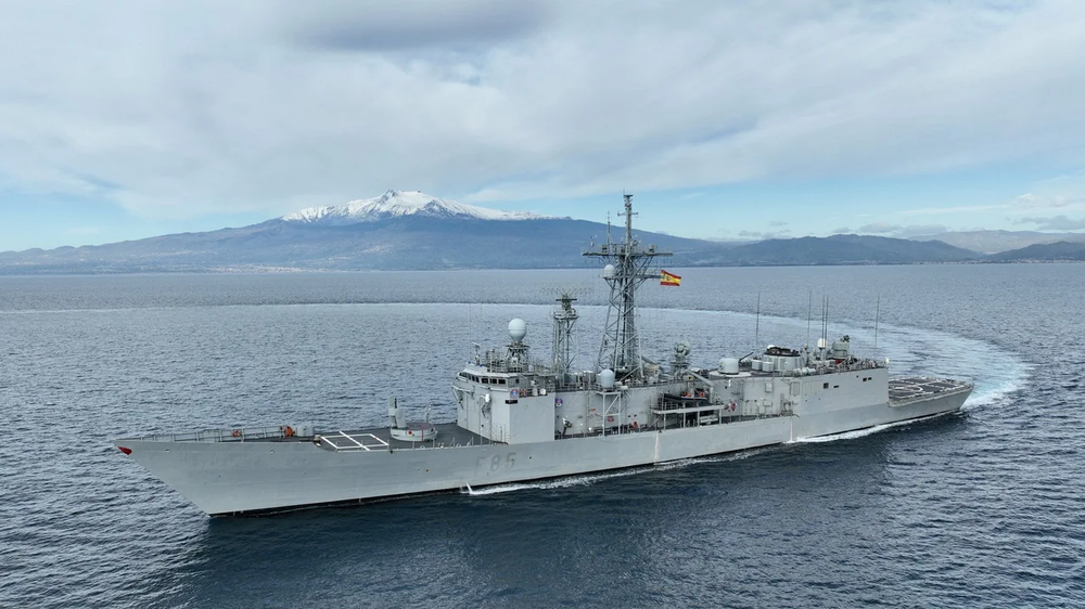 Una imagen de la Fragata Navarra