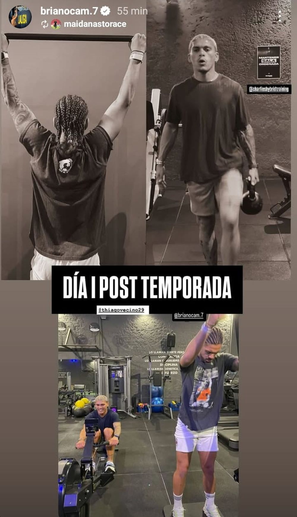 Brian Ocampo y Thiago Vecino Brian Ocampo y Thiago Vecino
