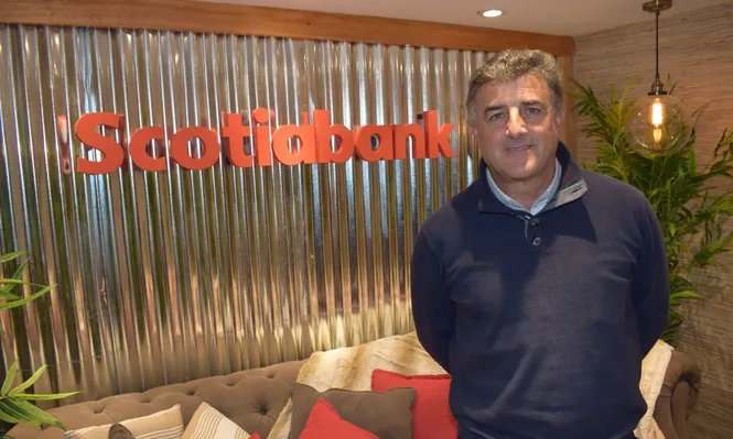 Alberto Noria, ejecutivo de Scotiabank.
