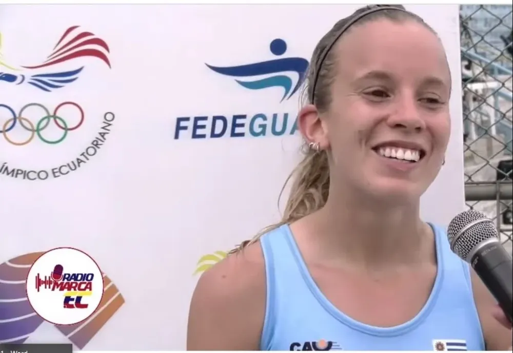 Clarisse Bermúdez no pudo alcanzar su mejor marca en los 10.000 m del Sudamericano de Atletismo de Ecuador