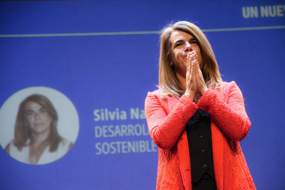 Silvia Nane en su asunción como directora de Desarrollo Sostenible de la Intendencia de Montevideo