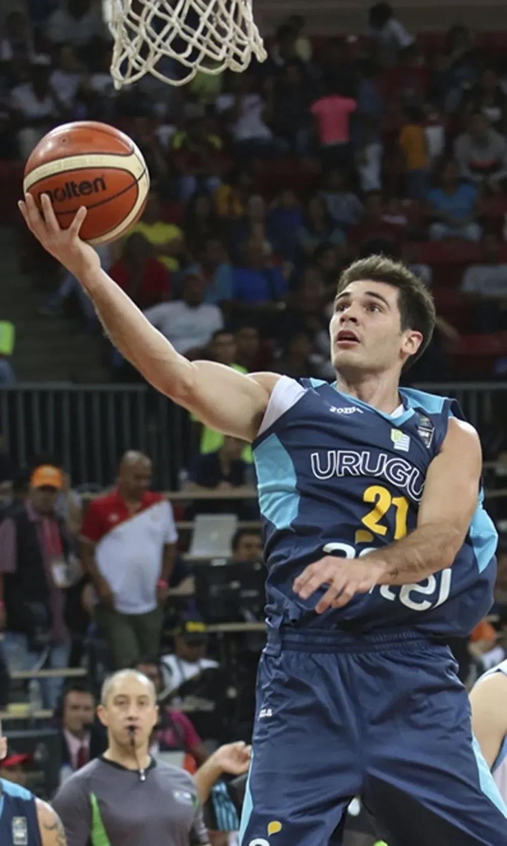 El sanducero Luciano Parodi, de los destacados en el Sudamericano de Caracas