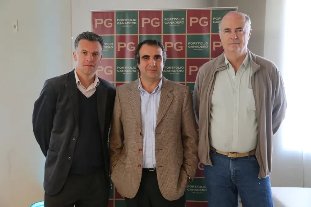 Eduardo Blasina, Alejandro Berrutti e Ignacio Iriarte