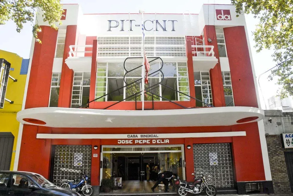 El PIT-CNT defendió al gobierno de Nicolás Maduro. M. Cerchiari