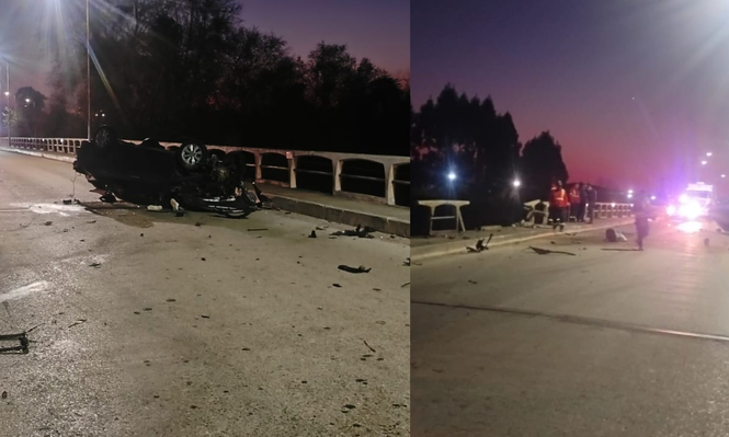 Accidente en puente de Melo, Cerro Largo